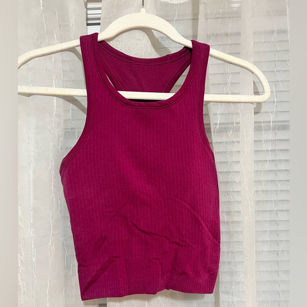 Lululemon Cropped Ebb to Street Tank
